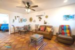 Casa Verde Petes Camp San Felipe Vacation Rental with private swimming pool - Living room